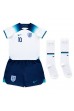 England Raheem Sterling #10 Babyklær Hjemme Fotballdrakt til barn VM 2022 Korte ermer (+ Korte bukser)